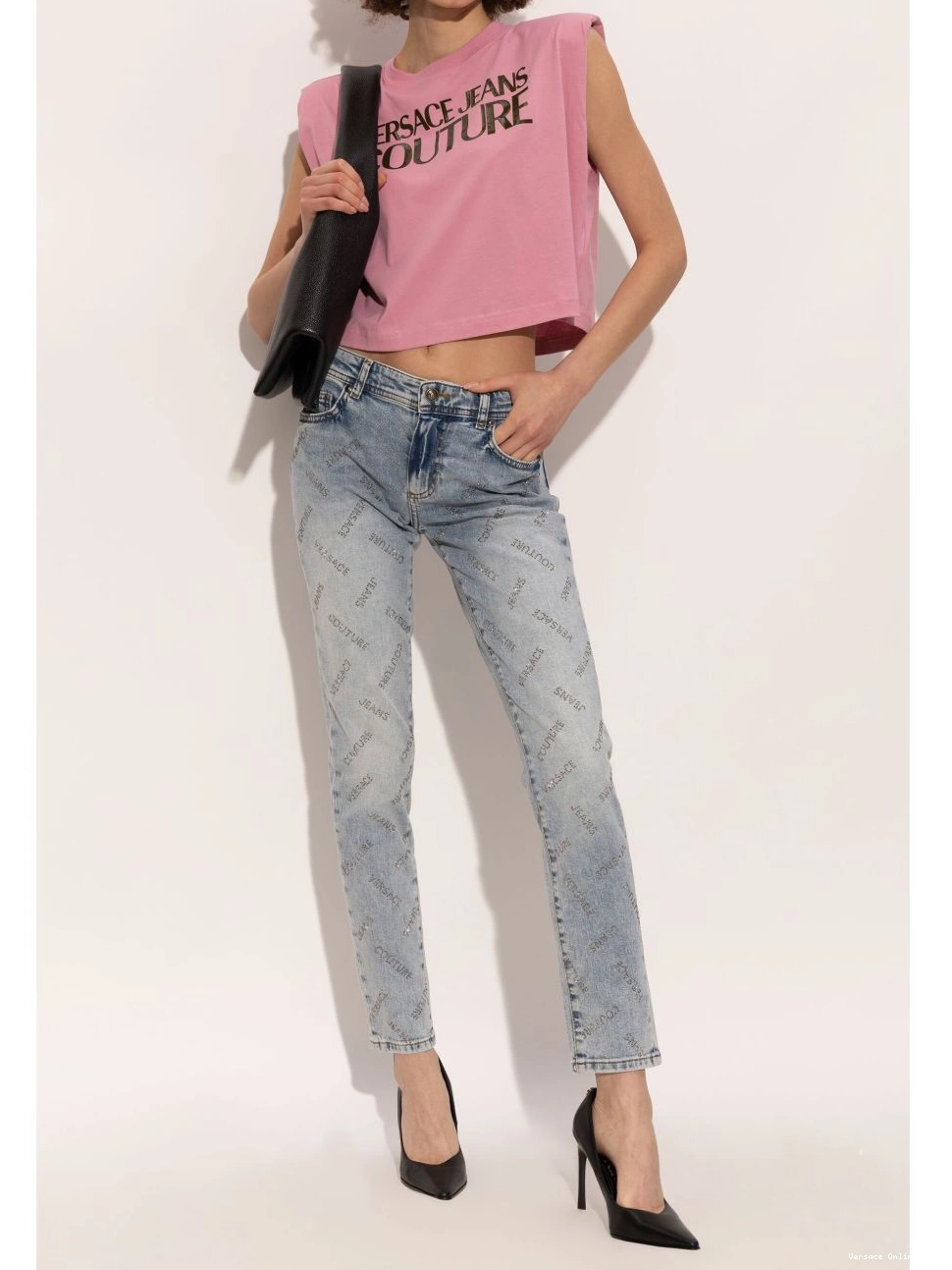 Affordable jeans logo-print Jeans Couture Versace Women 0630